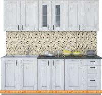 Кухня Интерлиния Мила Хольц 22 (дуб белый) картинка