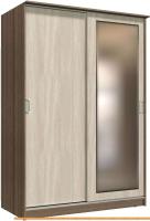 Шкаф-купе Интерлиния Неаполь АН-011-16-01 БФ (ясень шимо светлый/ясень шимо темный) картинка