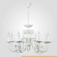 Подвесная люстра Евросвет Tomas 60018/8 (белый/золотой) картинка