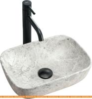 Умывальник Rea Camelia (белый камень) картинка