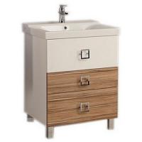 Тумба под умывальник Акватон Стамбул 65 М эбони светлый картинка