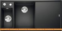 Кухонная мойка Blanco Axia III 6 S-F (разделочная доска из ясеня, антрацит) 524663 картинка