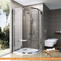 Душевой уголок Ravak Pivot PSKK3-100 (черный/прозрачное) картинка