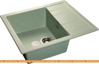 Кухонная мойка GranFest GF-Q650L (салатовый) картинка