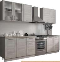 Кухня ЭлиГард Виктория рамка 2.0 (сосна каньон/сосна каньон/кашемир) картинка