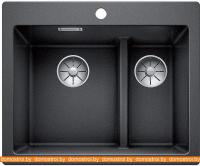 Кухонная мойка Blanco Pleon 6 Split (антрацит) 521689 картинка