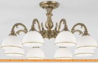 Подвесная люстра Евросвет 60106/8 (Античная бронза) картинка