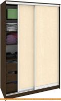 Шкаф-купе Кортекс-мебель Сенатор ШК10 Классика ДСП (венге/венге светлый) картинка