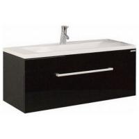 Тумба под умывальник Акватон Мадрид 100 М черный глянец картинка