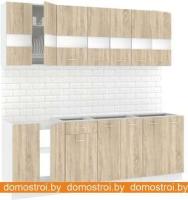 Кухня Кортекс-мебель Корнелия Экстра 2.2 без столешницы (дуб сонома) картинка