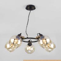 Подвесная люстра Евросвет Mateo 70119/5 (черный) картинка