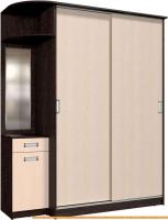 Шкаф-купе Интерлиния Андора АН14.00.04 (дуб молочный/дуб венге) картинка