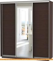 Шкаф-купе Vivat Mebel D3-02 220x60 (черное дерево) картинка