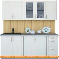 Кухня Интерлиния Мила Крафт 2.0А (дуб полярный) картинка