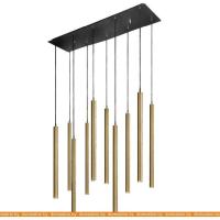 Подвесная люстра Nowodvorski Laser X 8924 (Медный) картинка