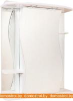 Шкаф с зеркалом Onika Лилия 65.02 правый (белый) 206511 картинка