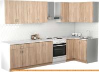 Кухня S-Company Клео лайт 1.2x2.6 правая (дуб сонома/дуб сонома) картинка