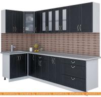 Кухня Интерлиния Мила Крафт 1.2x2.9 (дуб английский) картинка