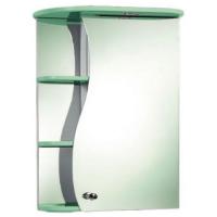 Зеркальный шкаф Акваль Милана 50 [AM.04.50.02.R] салатовый картинка