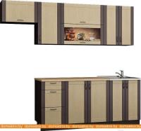 Кухня Senira Вяселка 4/03 1.8м + шкаф настенный В-083 картинка