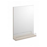 Зеркало Cersanit Smart с полкой бежевый картинка