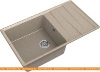 Кухонная мойка GranFest GF-LV-860L (песочный) картинка