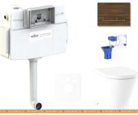 Унитаз Lavinia Boho Relfix Biore 5 в 1 87551035 (венге пластик) картинка