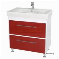 Тумба Аквародос Леонардо 80 красная картинка