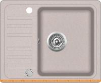 Кухонная мойка Aquasanita Notus SQ102AW (beige 110) картинка