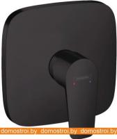 Смеситель Hansgrohe Talis E 71765670 (черный матовый) картинка