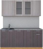 Кухня Интерлиния Мила 18-60 (шимо темный/шимо светлый) картинка