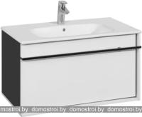 Тумба под умывальник Roca Aneto 80 857430806 (белый/черный) картинка