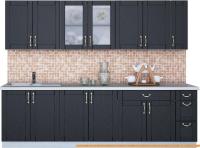 Кухня Интерлиния Мила Крафт 2.7 (дуб английский) картинка