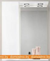 Шкаф с зеркалом BelBagno Marino-SPC-600/750-1A-BL-P-L (bianco lucido) картинка