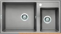 Кухонная мойка Deante Eridan ZQE S20B (серый металик) картинка