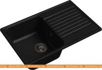 Кухонная мойка GranFest QUARZ Z-78 (черный) картинка