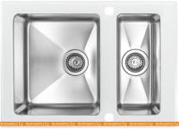 Кухонная мойка ZorG GS 6750-2 (белый) картинка