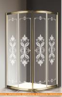 Душевой уголок Cezares Giubileo-R-2-100-Scorrevole-CP-G картинка