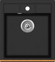 Кухонная мойка TEKA Estela 45 S-TQ (черный металлик) картинка
