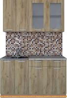 Кухня Интерлиния Мила 14-60 (дуб золотой) картинка