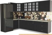 Кухня Интерлиния Мила Деко 1.2x3.1 (пепел/опал светлый) картинка