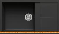 Кухонная мойка Elleci Unico 410 Nero G40 картинка