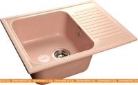 Кухонная мойка GranFest GF-S645L (светло-розовый) картинка