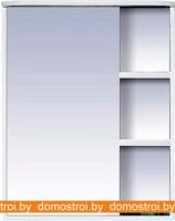 Шкаф с зеркалом Misty Венера 80 (левый, белый) картинка