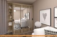 Шкаф-купе ЭлиГард Лагуна ШЛ-06.Л.3 (дуб каньон) картинка