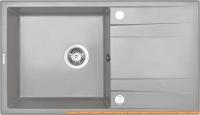 Кухонная мойка Deante Eridan ZQE S113 (серый металлик) картинка
