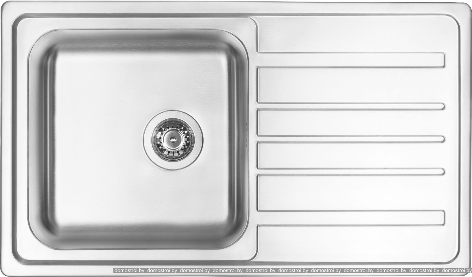 Врезная кухонная мойка Seaman Eco ROMA SMR-7850a.0 78х50см нержавеющая сталь