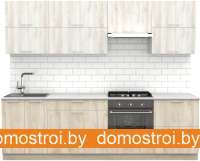 Кухня S-Company Клео крафт 2.6 (сосна лофт кремовая/сосна лофт белая) картинка