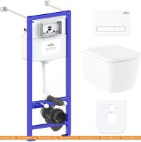 Унитаз Lavinia Boho Relfix Aveo Rimless 6 в 1 77050205 (белый пластик) картинка