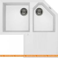 Кухонная мойка Elleci Tekno Corner Bianco Titano G68 картинка